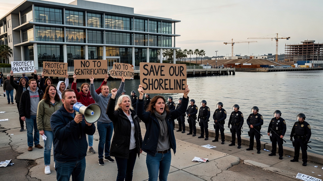 Palmcrest Council Approves Waterfront Redevelopment Despite Protests